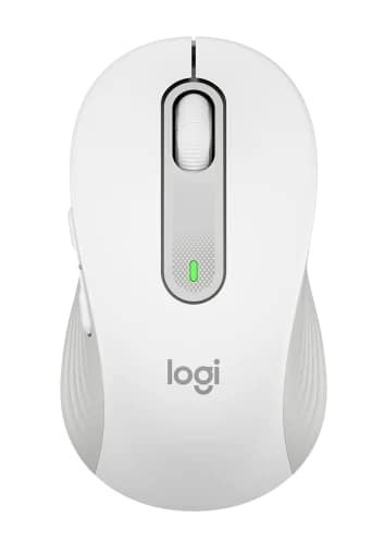 Logitech M650 - Signature Wireless Mouse - Off-White - Bluetooth ...